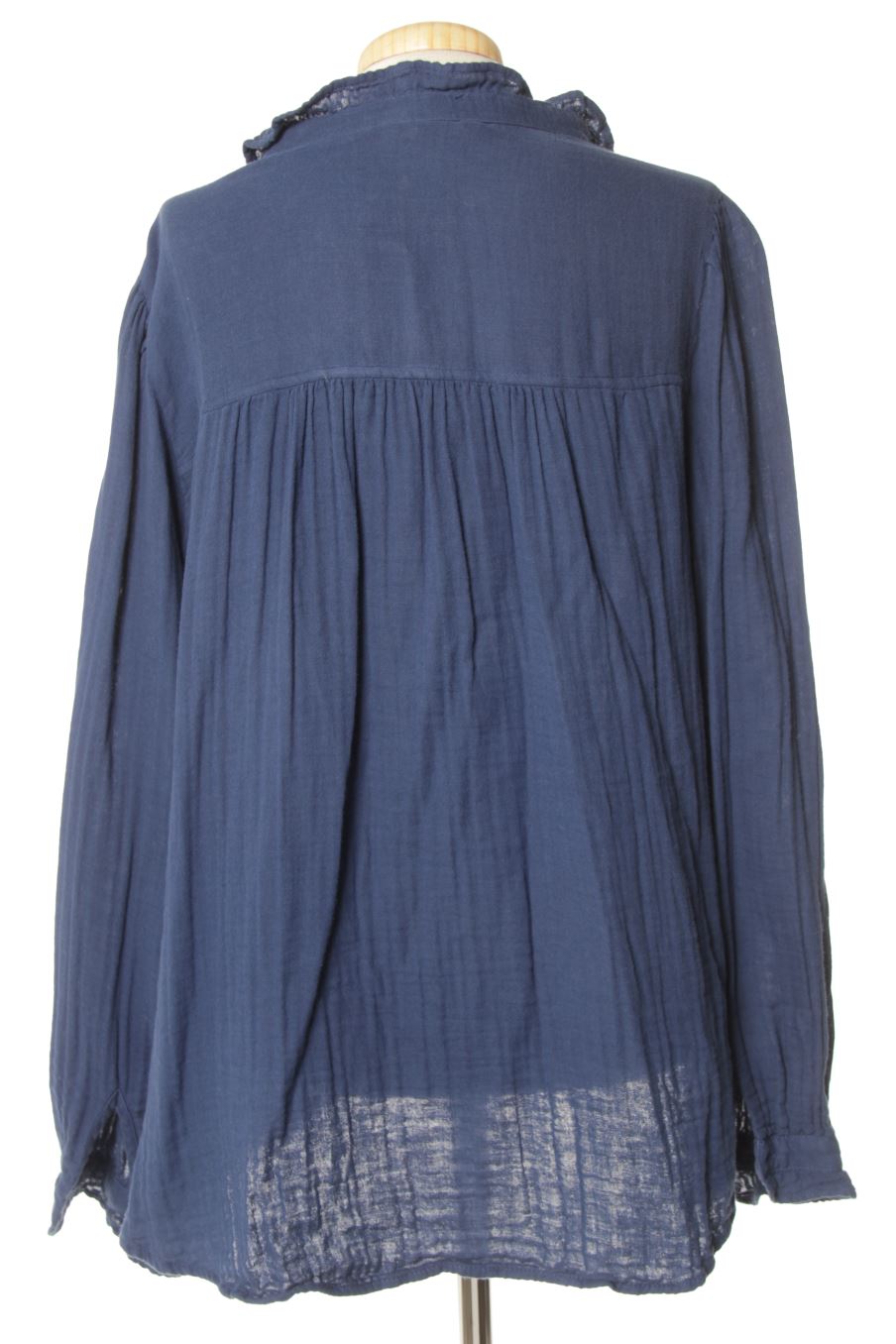 Chemise H&M de la taille L, de couleur bleu