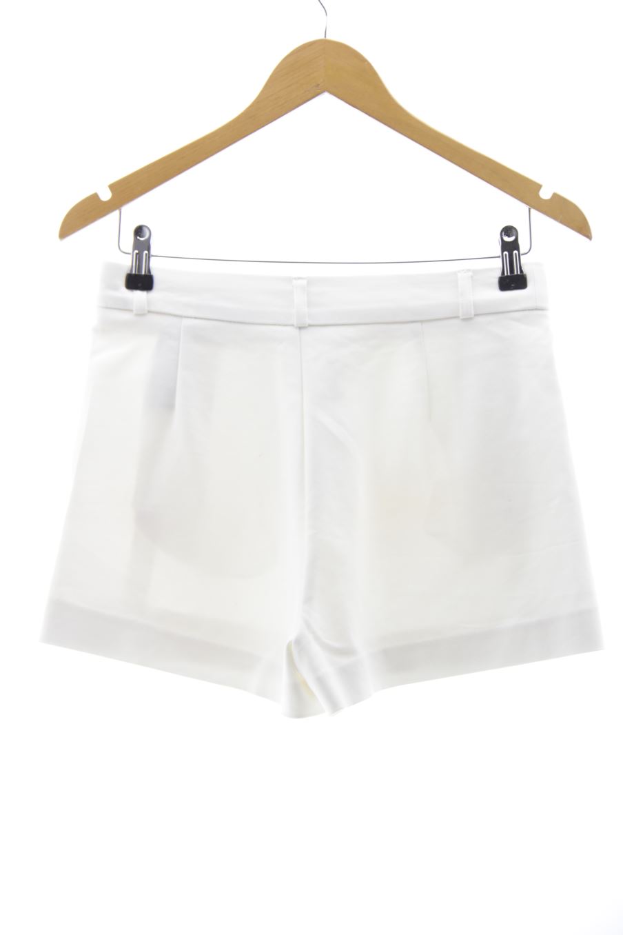 Shorts Stradivarius de la taille 36, de couleur blanc
