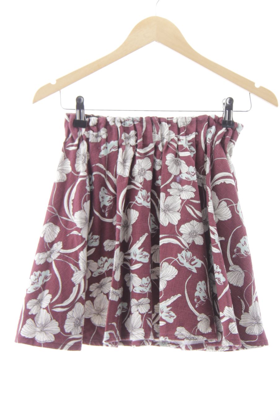 Falda de Pull & Bear de la talla S, de color flores