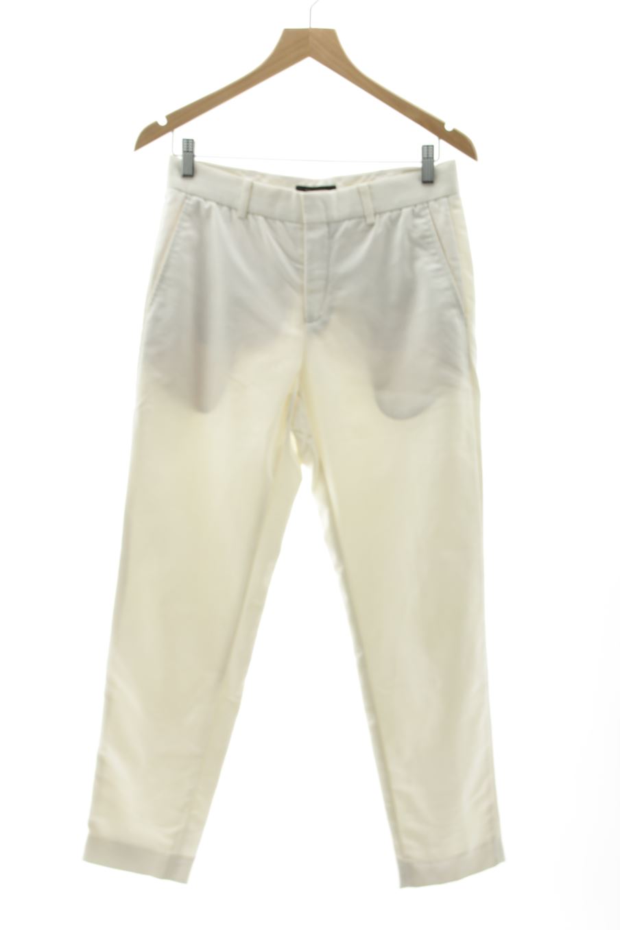 Pantalon Selected Femme de la taille 36, de couleur blanc