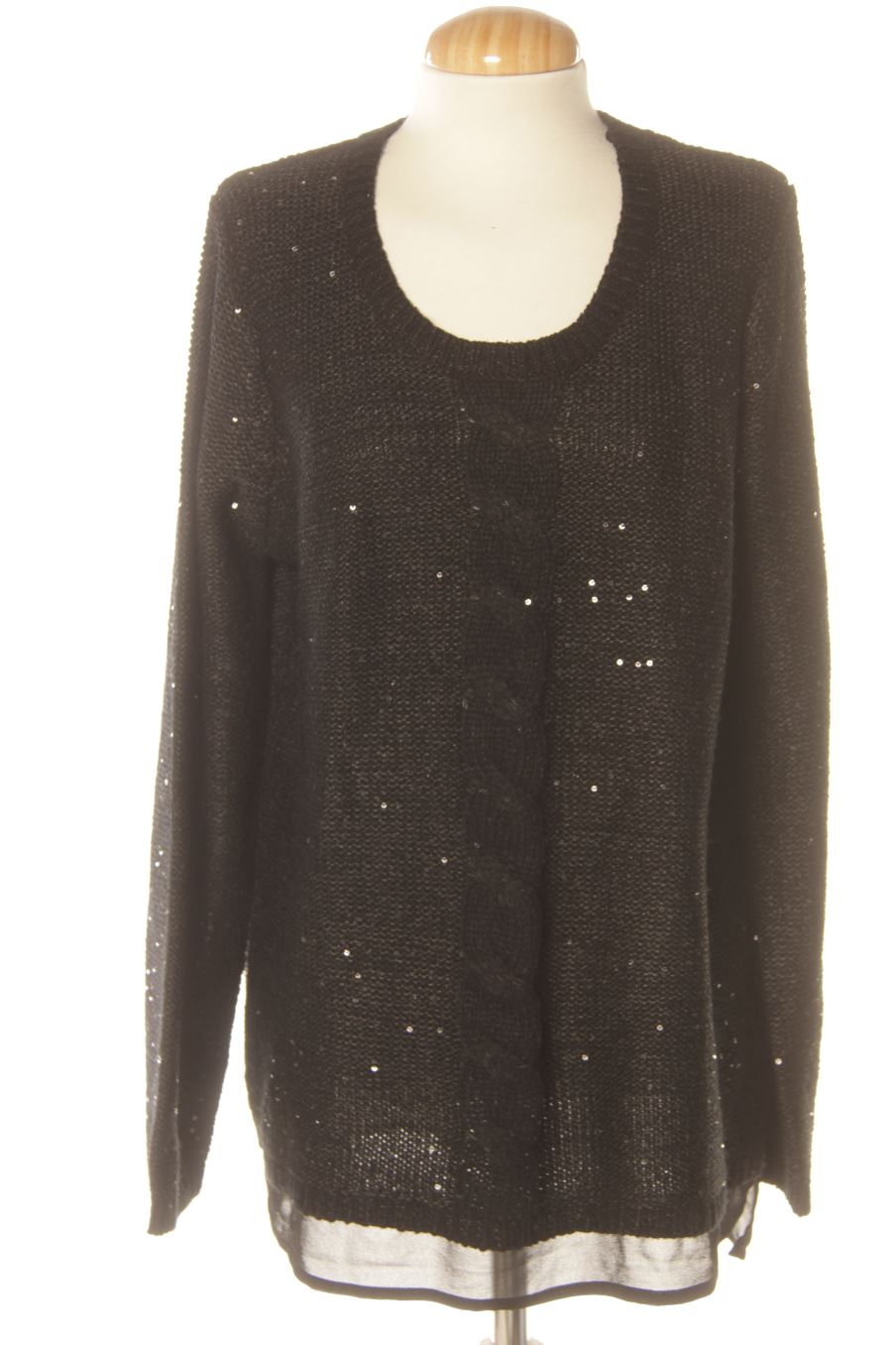 Maglione de PERCENTIL de la talla L, de color nero