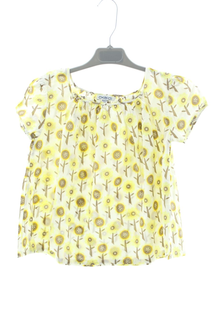 Blouse à manches courtes Okaidi de la taille 6 ans de seconde main