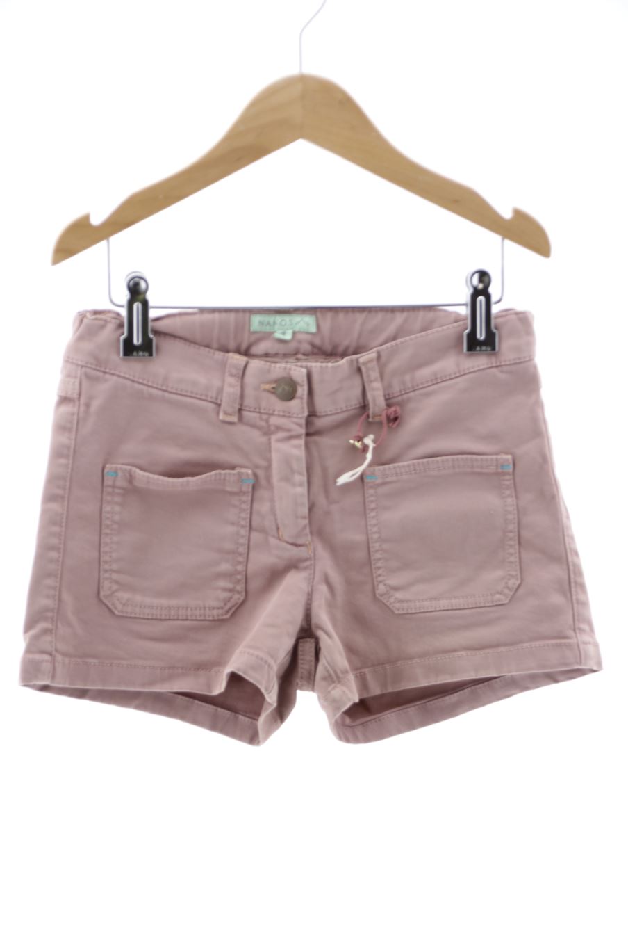 Short en jean Nanos de la taille 8 ans de denim de seconde main