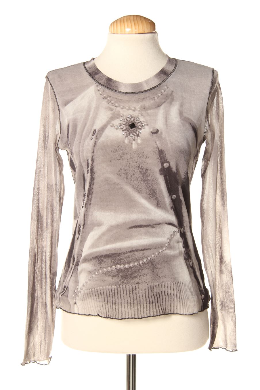 Top de Passport de la talla S, de color estampado