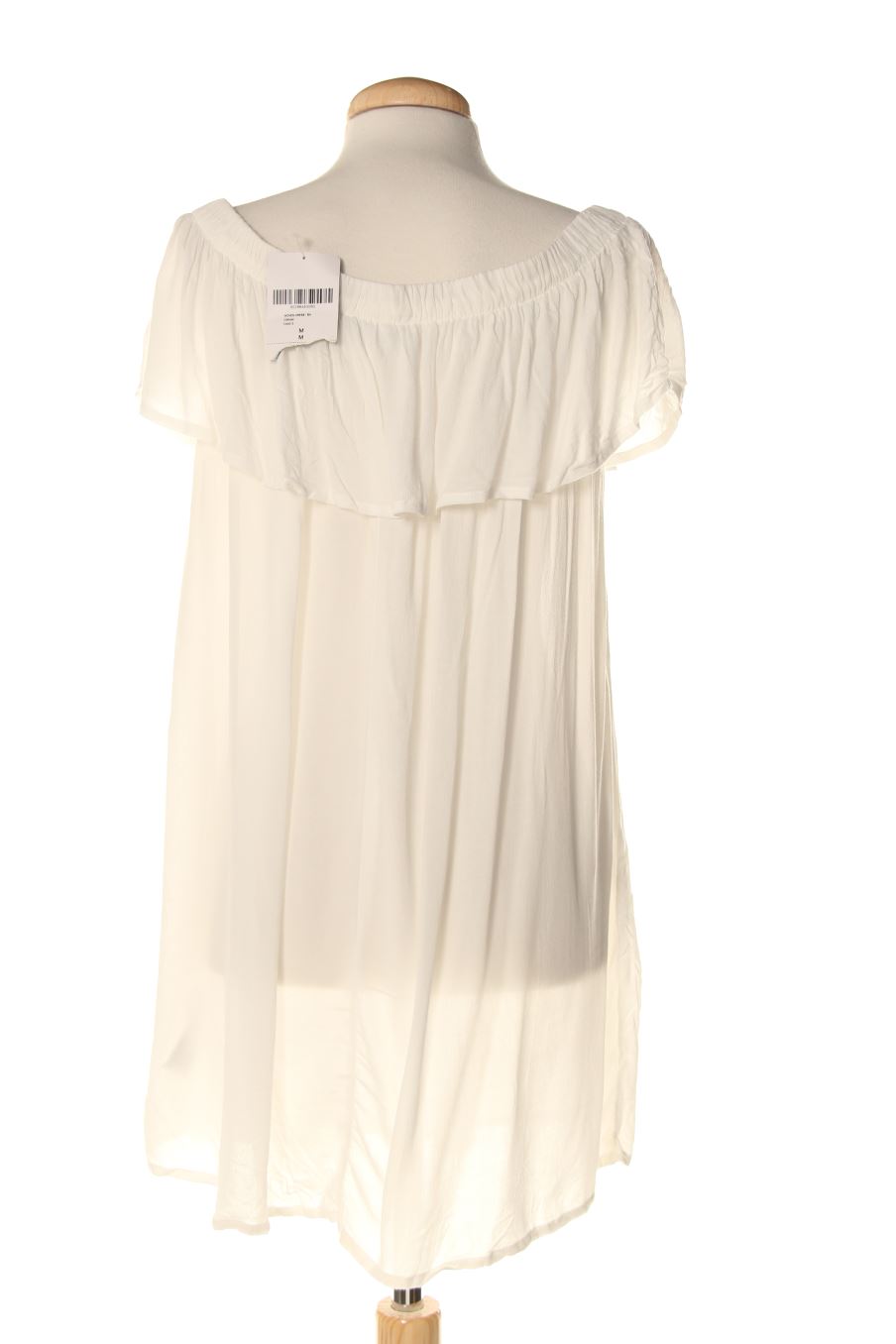 Robe casual Forever 21 de la taille M, de couleur blanc