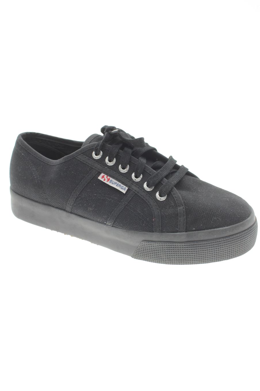 Deportivos de Superga de la talla 41, de color negro de