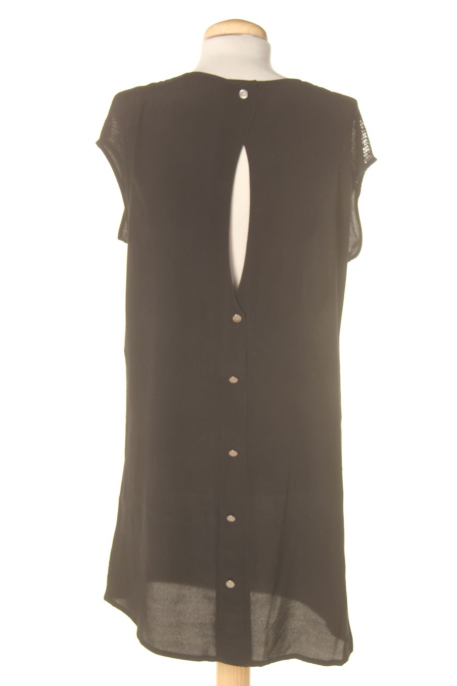 Robe casual Vila de la taille XS, de couleur noir