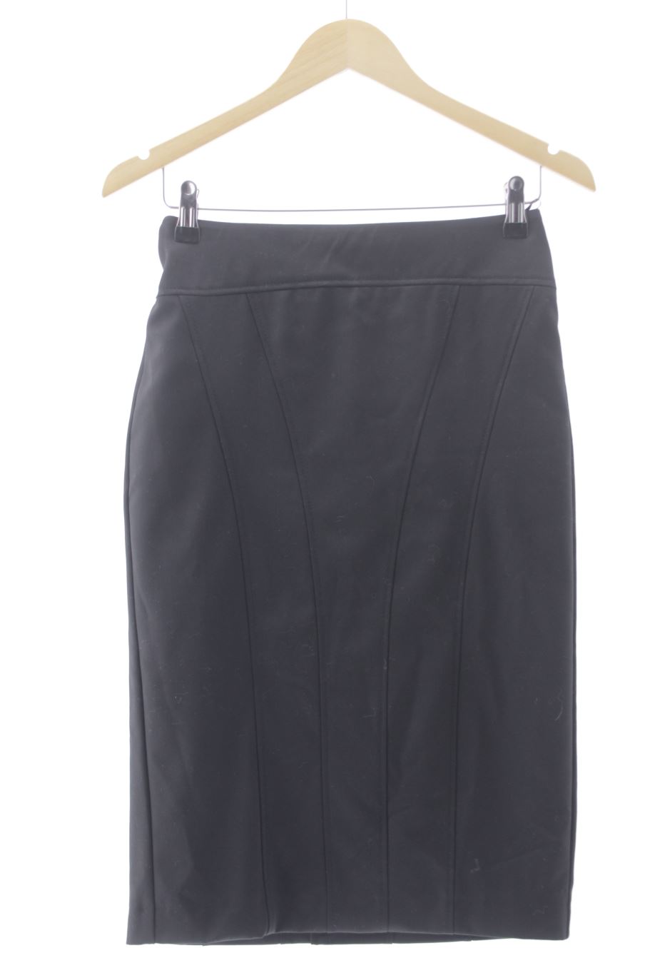 Falda de Mango de la talla 36, de color negro