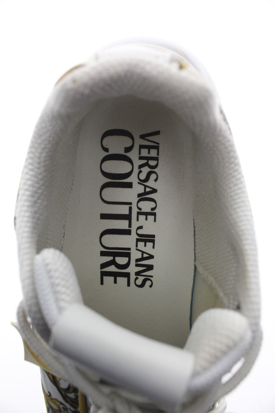Deportivos de Versace Jeans Couture de la talla 38, de color blanco de