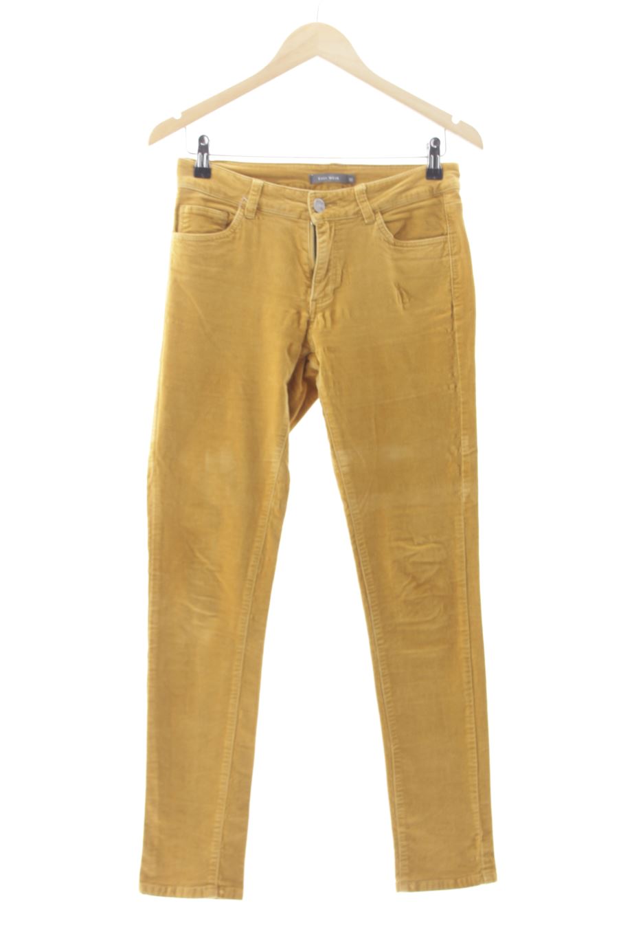Pantalon Easy wear de la taille 36, de couleur moutarde