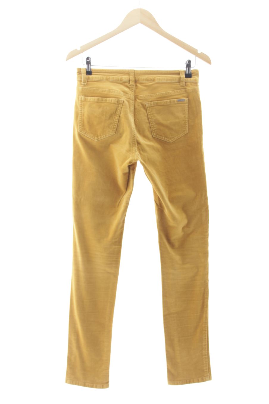 Pantalon Easy wear de la taille 36, de couleur moutarde