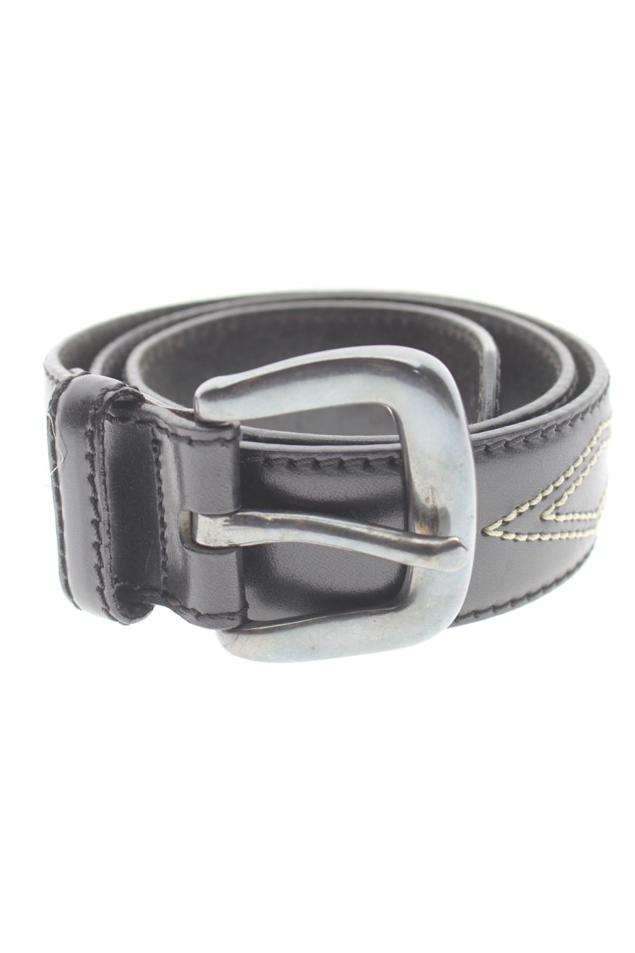 Ceintures PERCENTIL de la taille XXS, de couleur noir de cuir et daim
