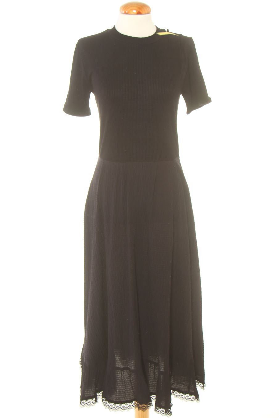 Robe casual Desigual de la taille M, de couleur noir