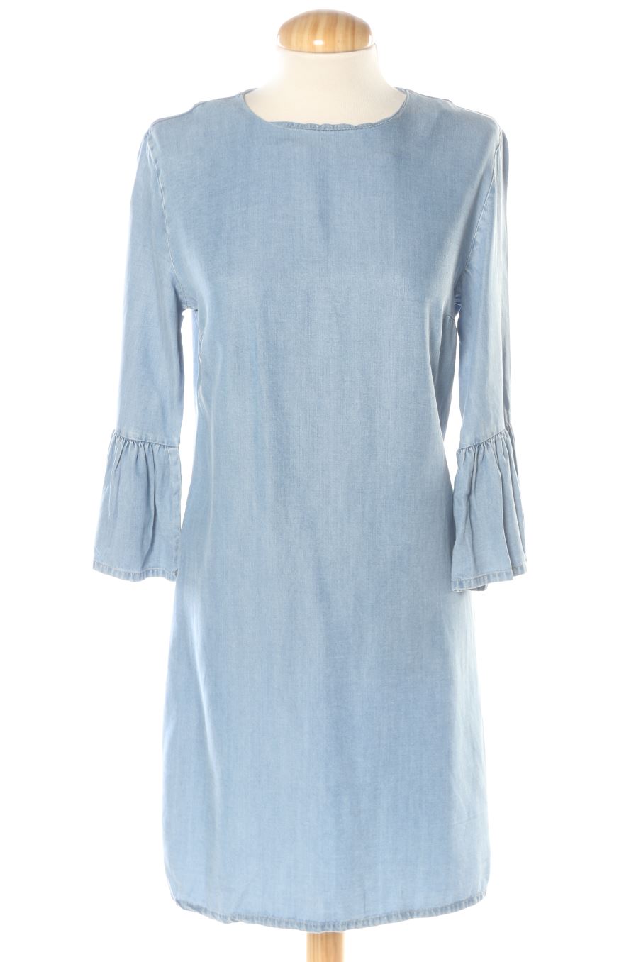 Robe casual Zara de la taille XS, de couleur bleu