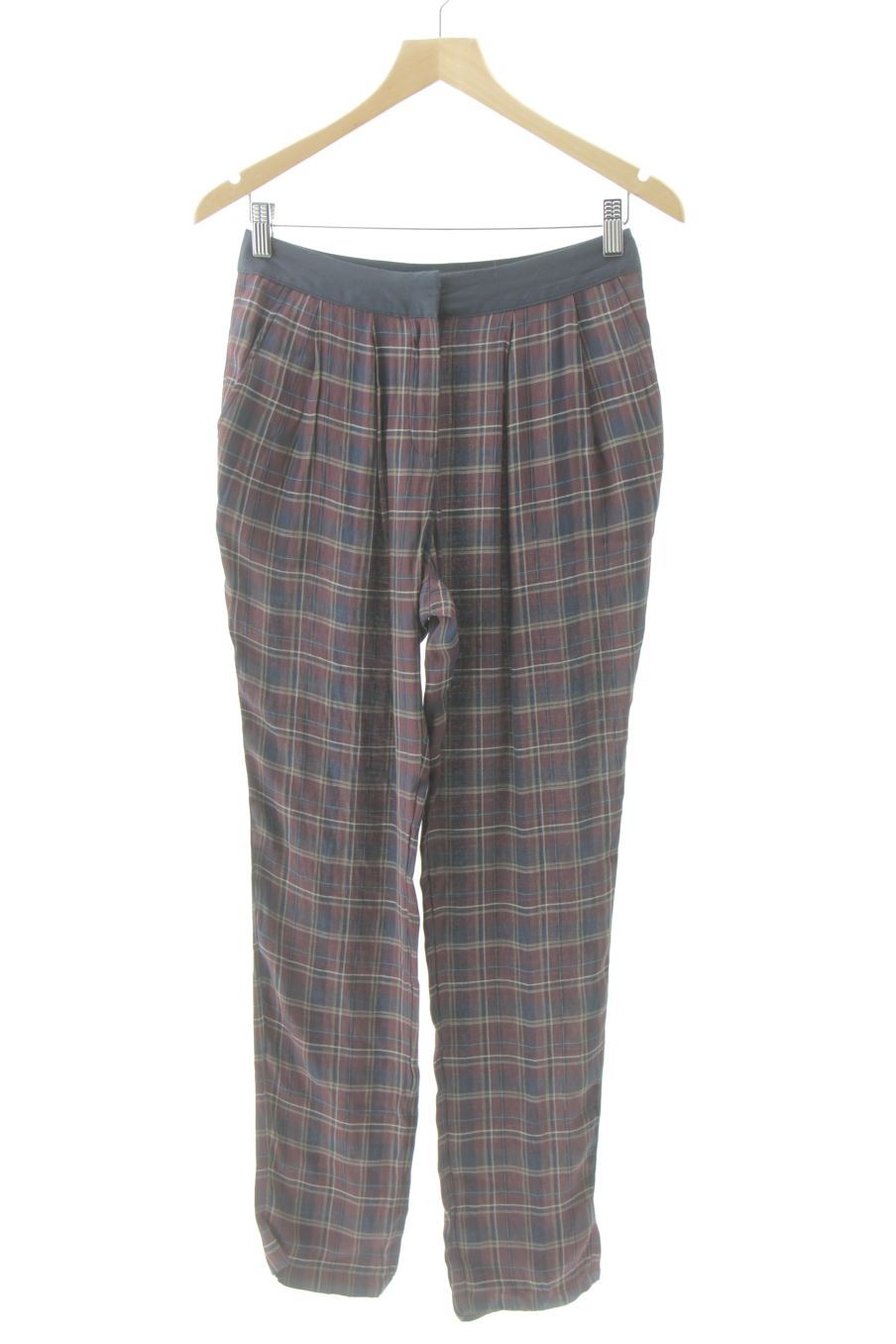 Hose von Mango Größe 36, Farbe Kariert, für