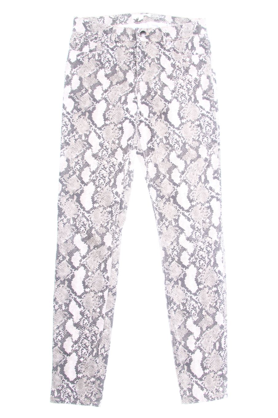 Jeans H&M de la taille 38, de couleur animal print de denim