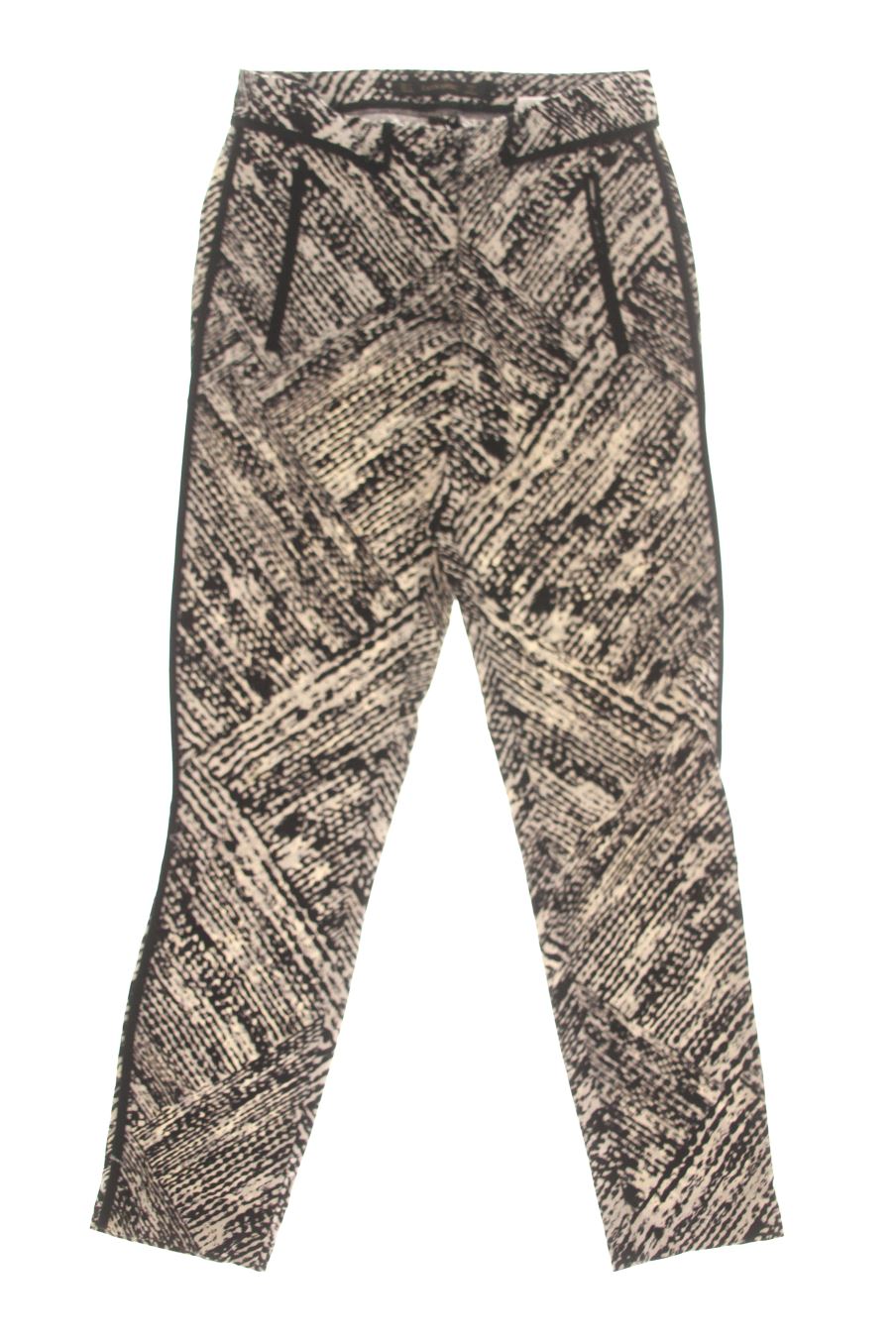 Pantalon Zara de la taille S, de couleur rayures