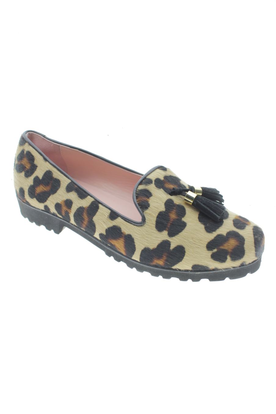 Zapatos planos de CASTELLANO AÑO 1920 de la talla 41, de color animal print de
