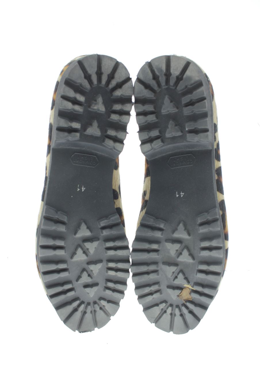 Zapatos planos de CASTELLANO AÑO 1920 de la talla 41, de color animal print de
