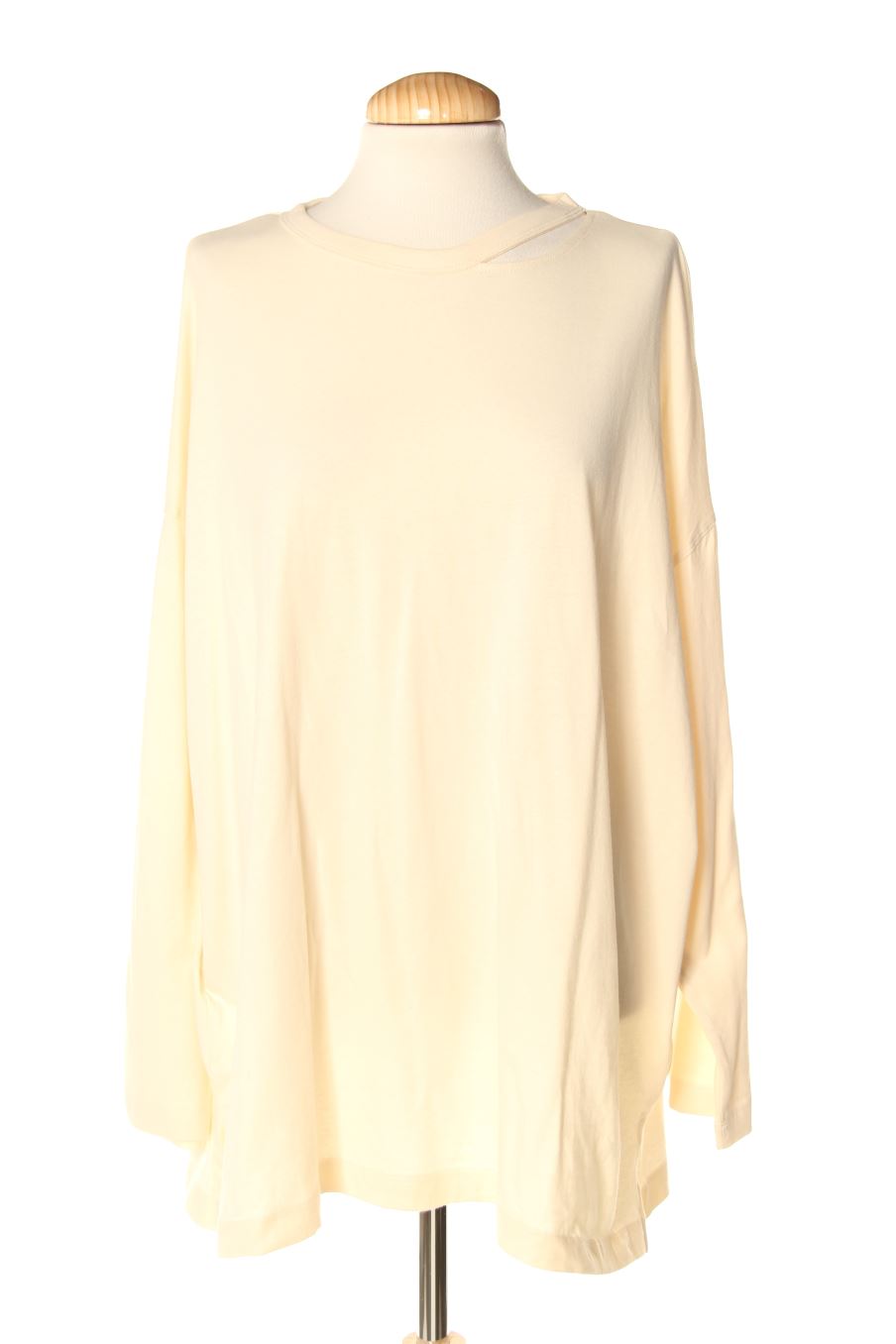 T-shirt à manches longues Mng de la taille XL, de couleur beige