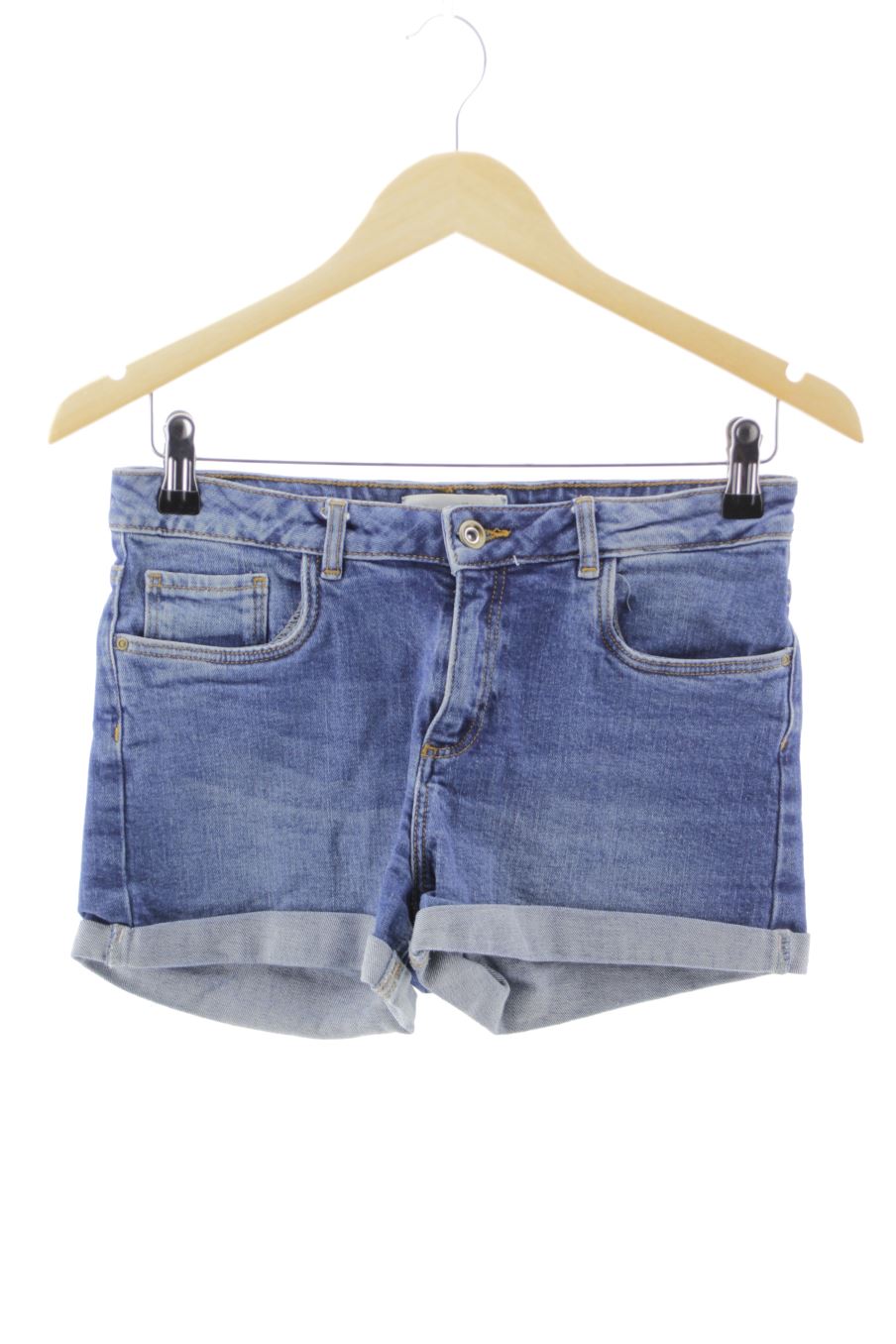 Vaquero corto de Zara de la talla 13 años de denim de segunda mano