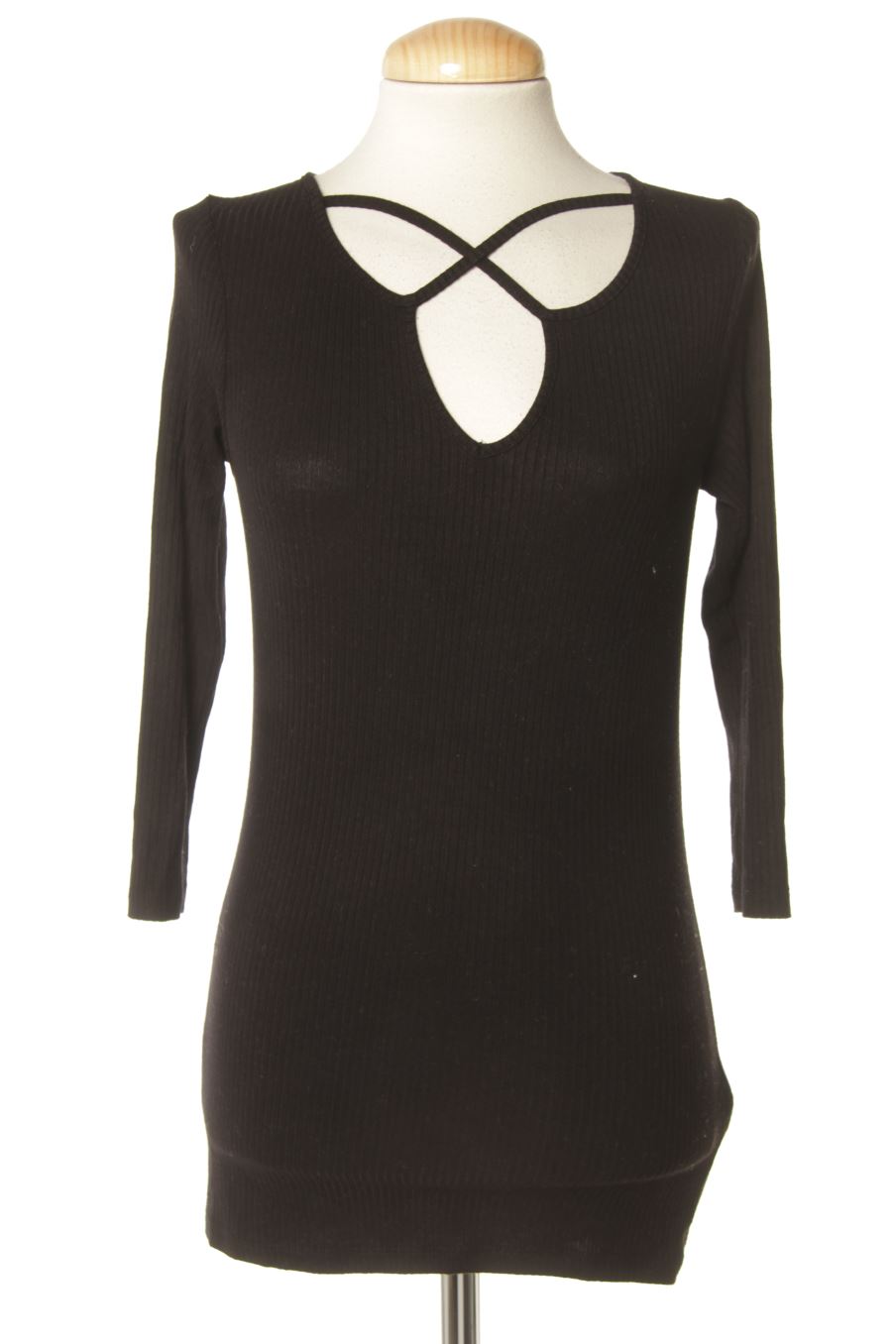 Maglietta a maniche lunghe de Amisu de la talla XS, de color nero