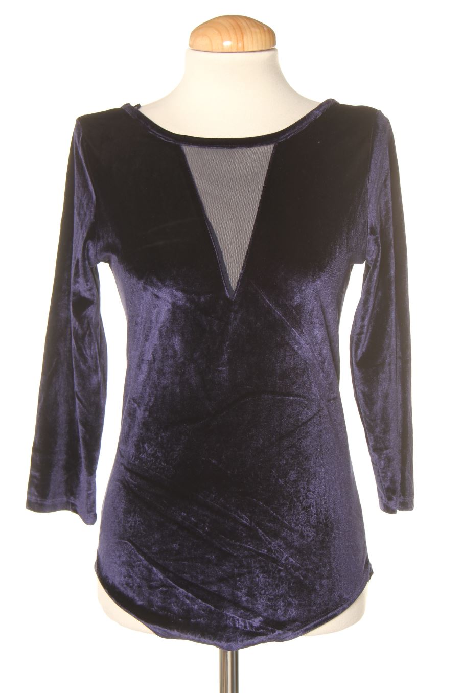 Body de Stradivarius de la talla L, de color azul marino