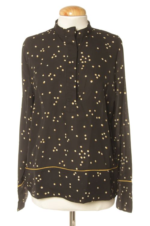 Blusa a maniche lunghe