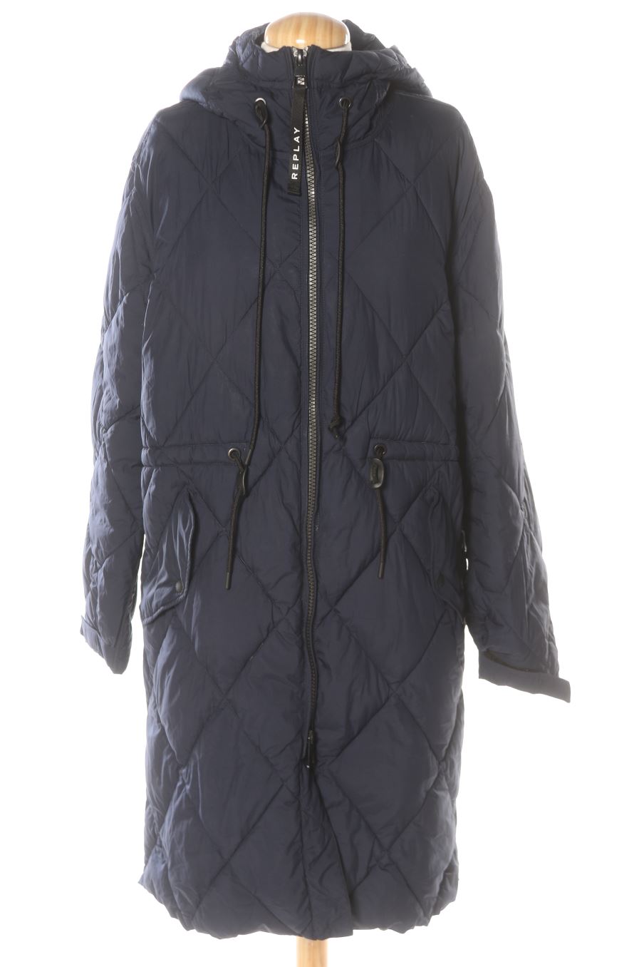Abrigo de Replay de la talla XXL, de color azul marino