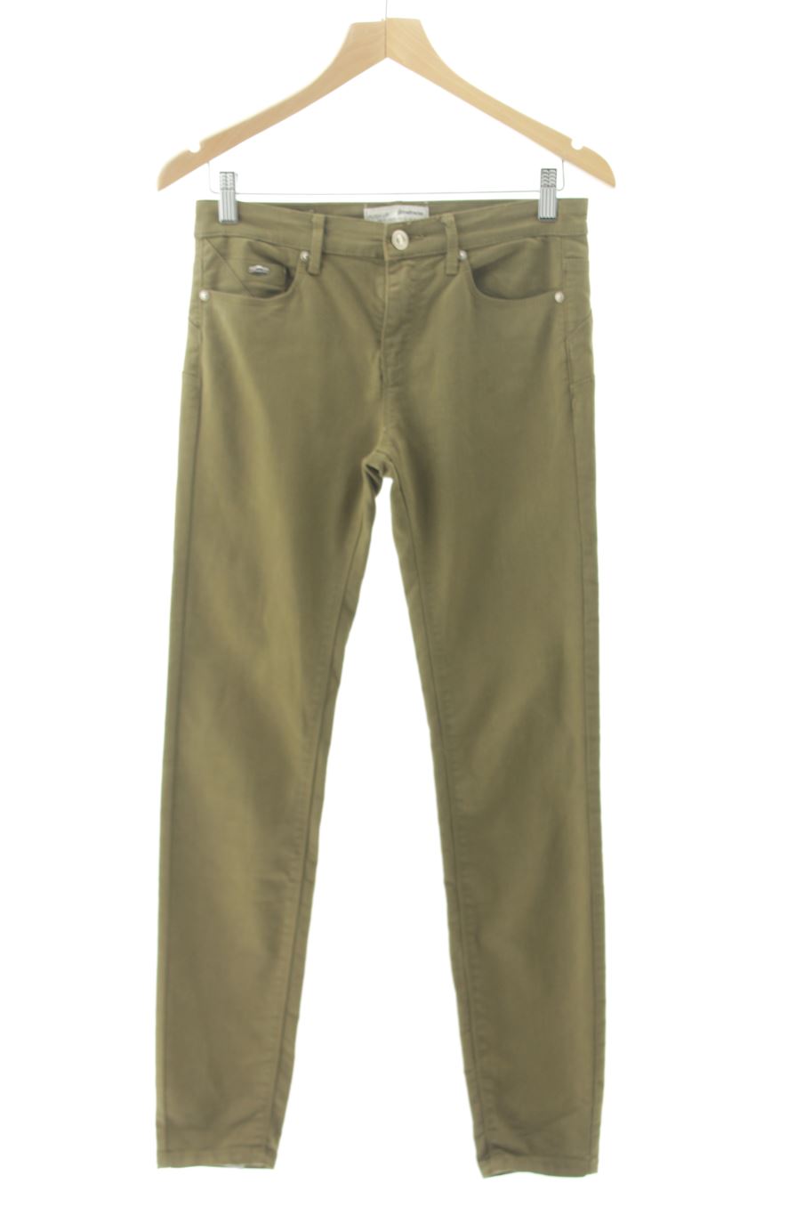 Jeans Stradivarius de la taille 38, de couleur vert