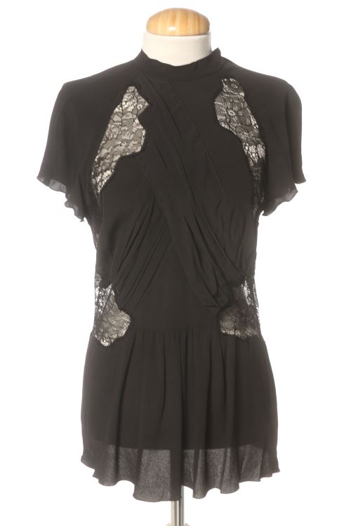 Blusa a maniche corte
