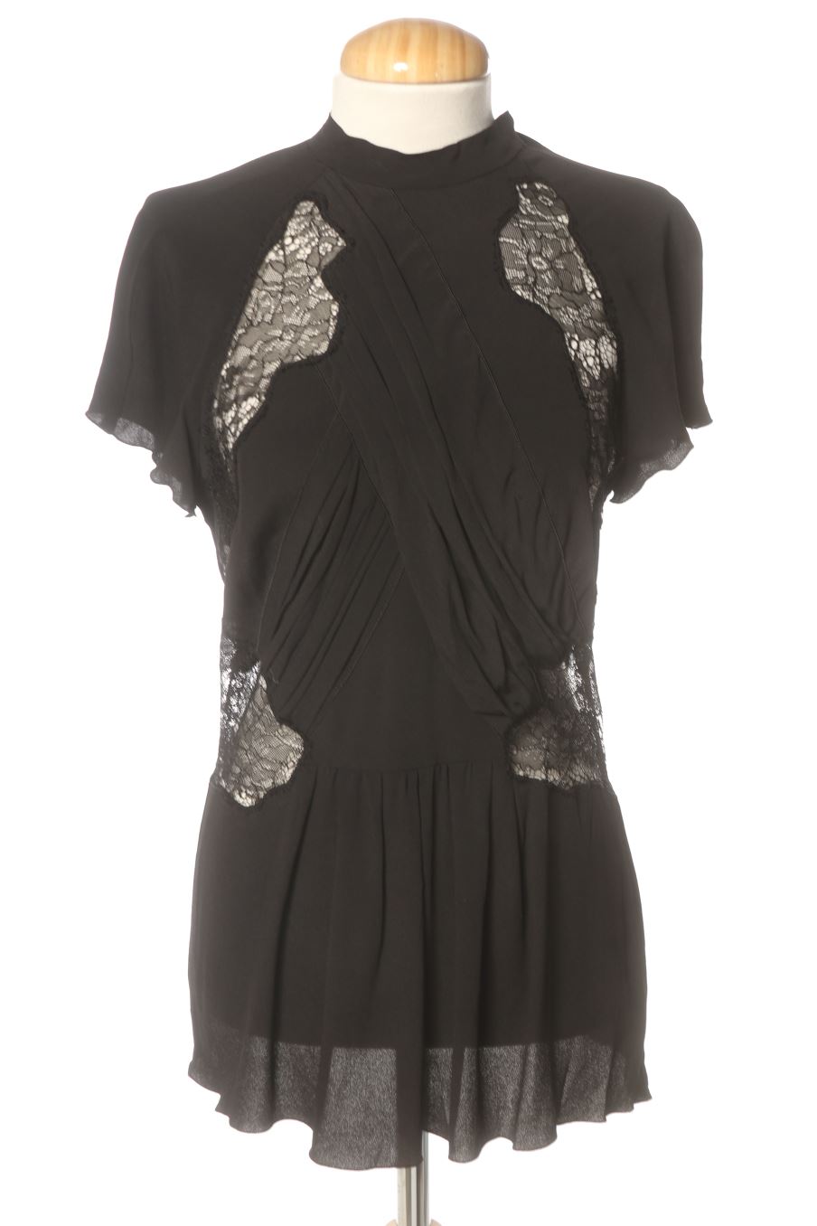 Blusa a maniche corte de Philosophy de la talla 38, de color nero