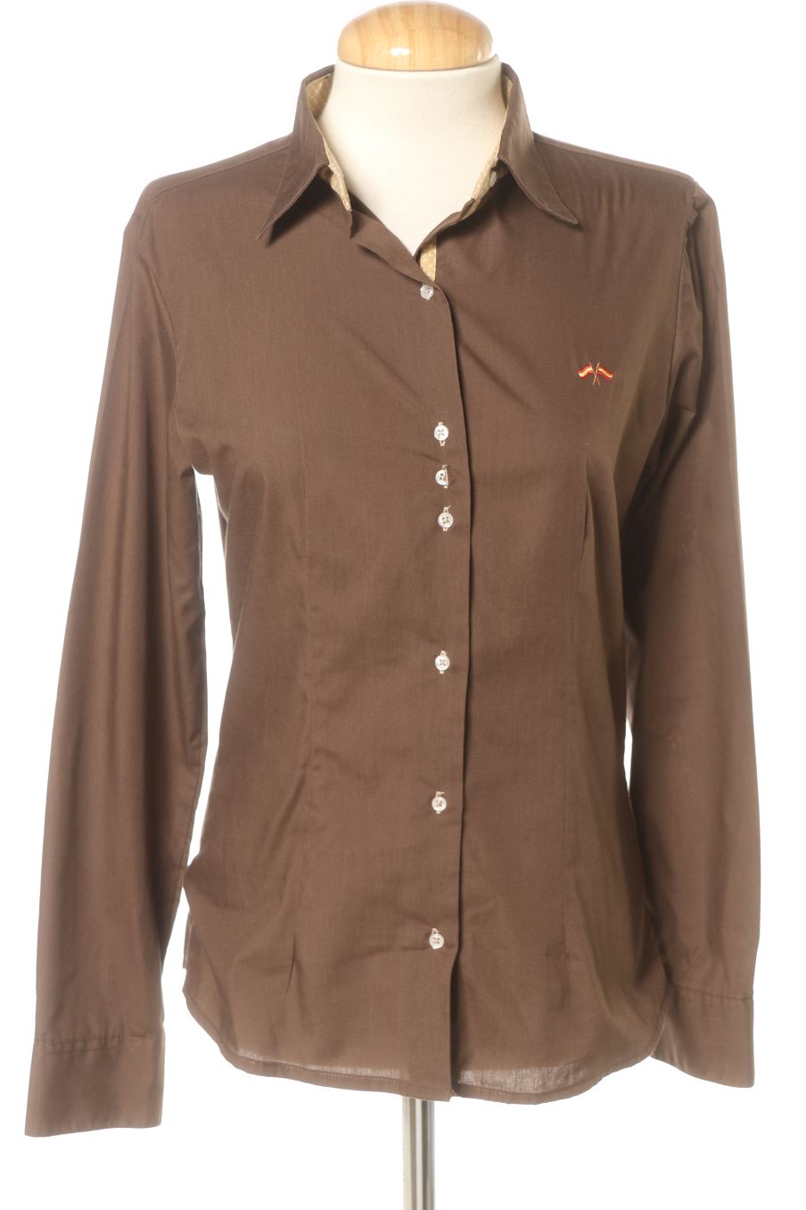 Chemise Custi Mikelo de la taille 40, de couleur marron