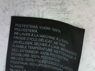 Top H&M de la taille S, de couleur noir