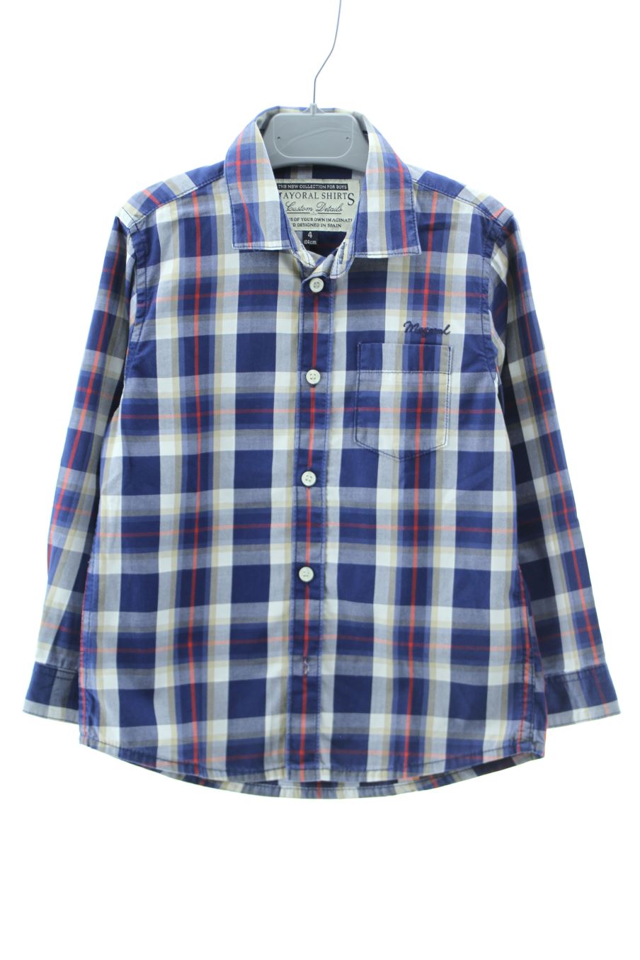 Chemise manches longues Mayoral de la taille 4 ans de seconde main