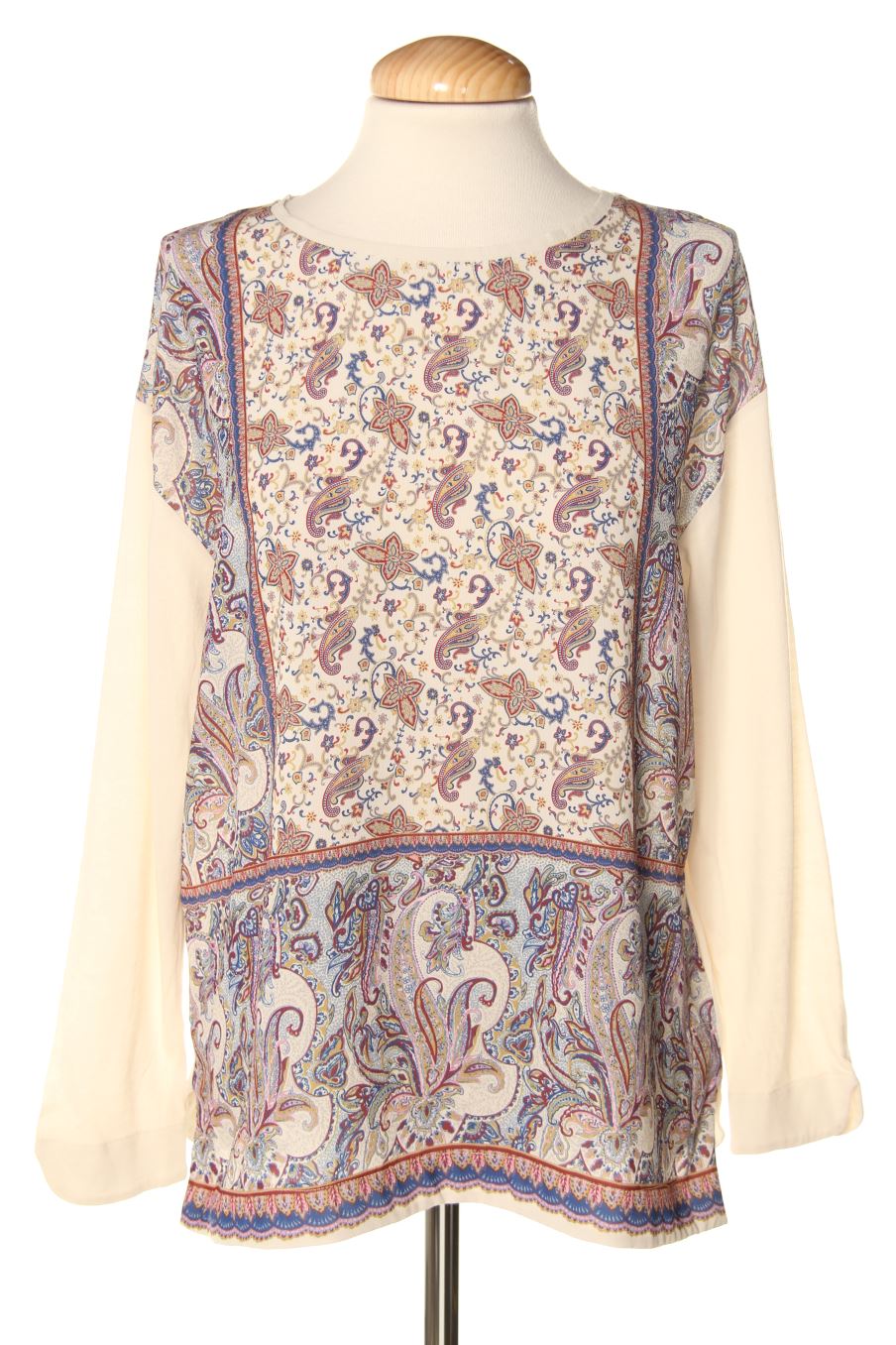 Blusa a maniche lunghe de Sfera de la talla S, de color stampato