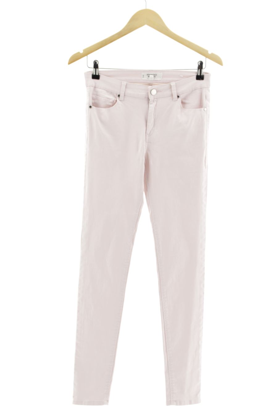 Vaquero de Mango de la talla 34, de color rosa de ropa vaquera