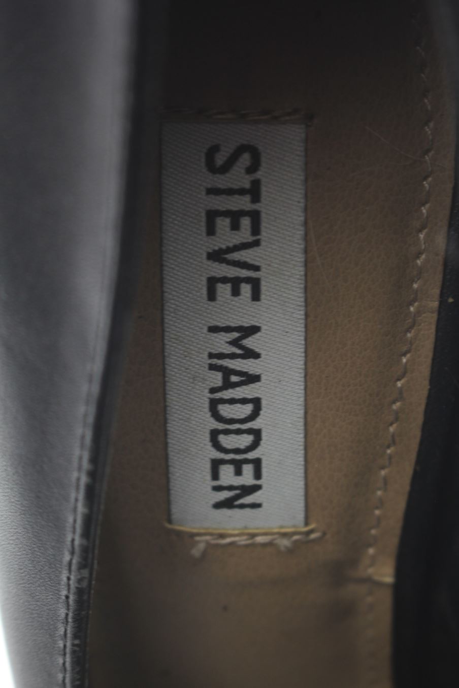 Zapatos de tacon de Steve Madden de la talla 39, de color negro de