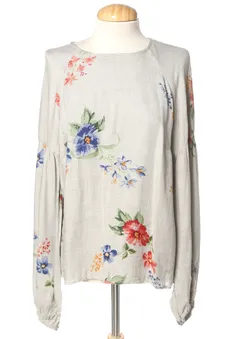 Blusa a maniche lunghe S Stradivarius, foto 1 di 2