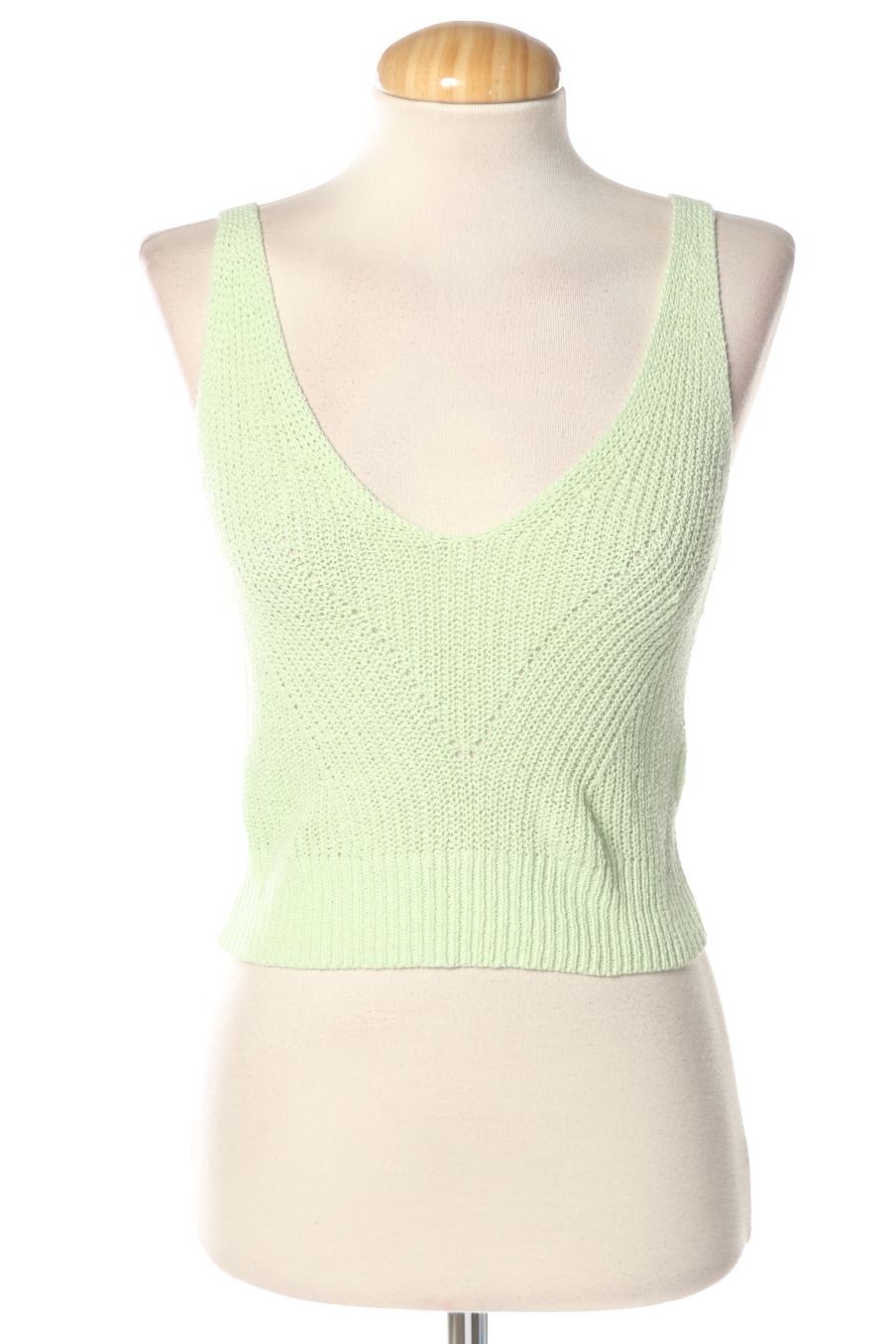 Top Stradivarius de la taille S, de couleur vert