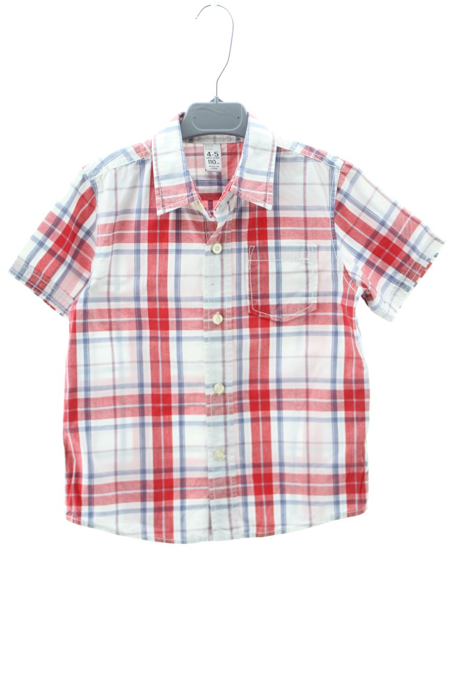 Camisa de manga corta de Zara de la talla 4 años de segunda mano