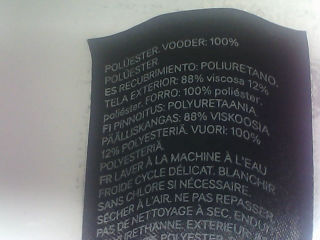Jupe H&M de la taille 36, de couleur noir de synthétique