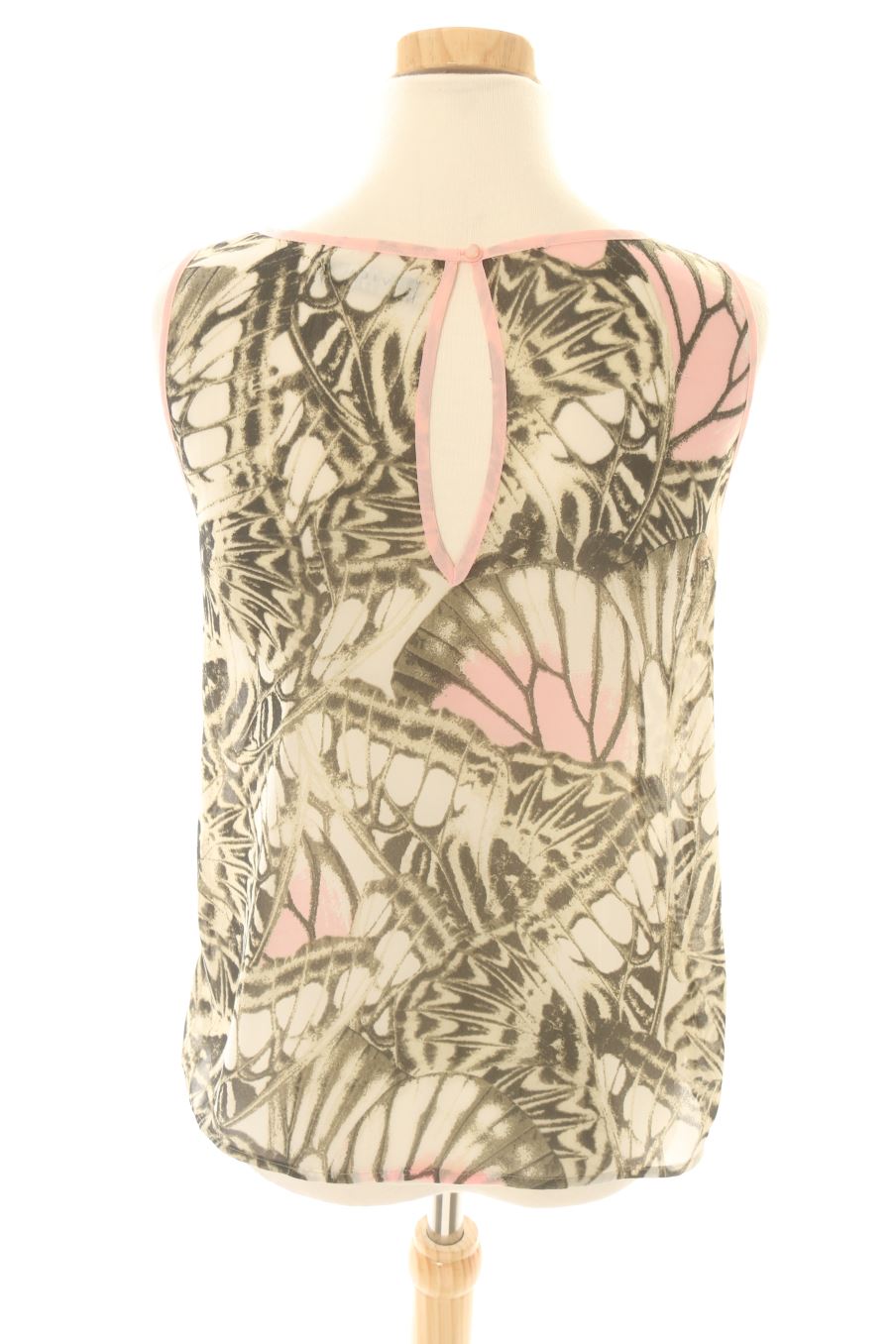 Top de Vila de la talla S, de color estampado