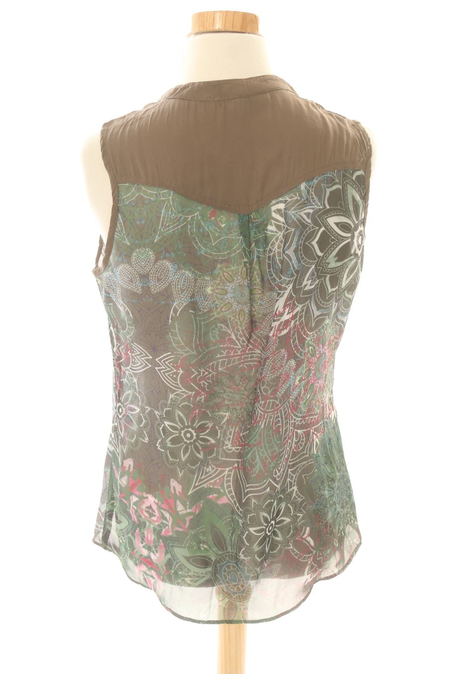 Camisa sin mangas de Koroshi de la talla S, de color estampado