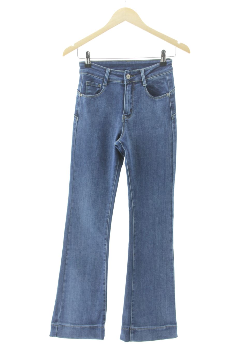 Vaquero de Made in italy de la talla S, de color azul de ropa vaquera