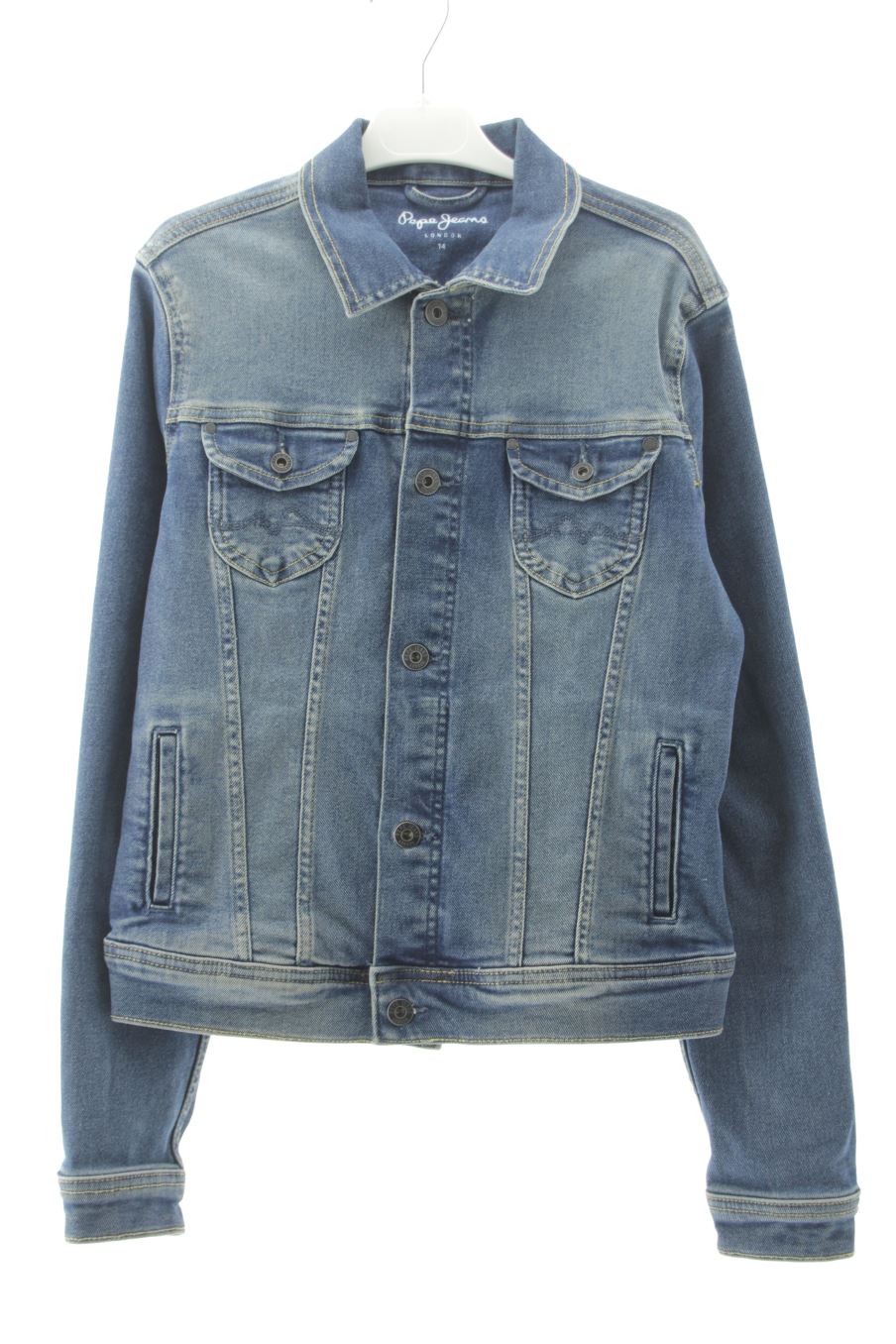 Blouson Pepe Jeans de la taille 14 ans de denim de seconde main