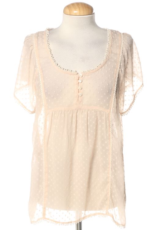 Blusa a maniche corte