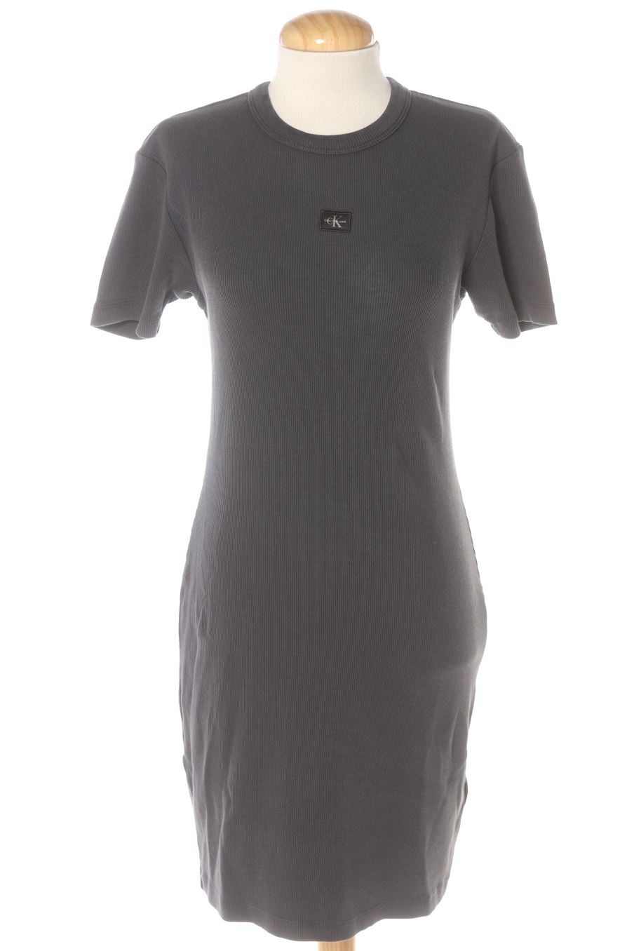Vestito casual de CALVIN KLEIN JEANS de la talla M, de color grigio