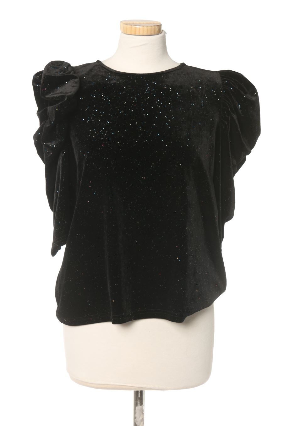Blouse à manches longues BIMBA Y LOLA de la taille M, de couleur noir de velours