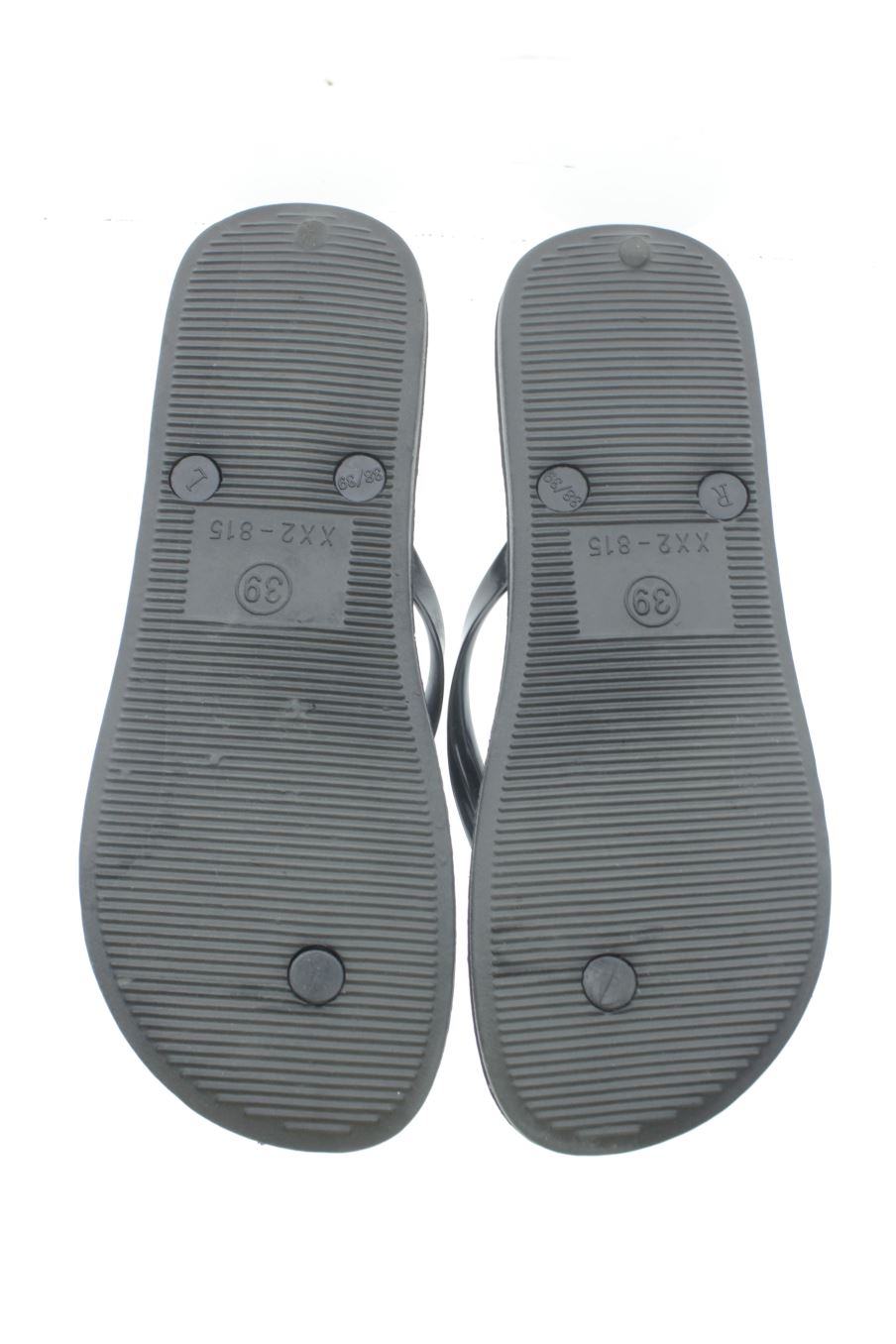 Chanclas de Jomix de la talla 39, de color negro de